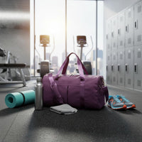 Stylish Design Wet Dry Separation Travel Bag Multi-Functional Pockets Large Capacity Exercise Bag Long-Lasting & Tear-Resistant Carry on Travel Duffle Lightweight for Women, Weekend Trips, Swimming