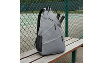 Badminton Racquet Bag Lightweight Tennis Shoulder Backpack Zippered Pockets Tennis Backpack for Women, Gym