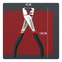 Easy Grip Cooling System Hose Clamp Pliers Non-Slip Handle Hose Clamp Pliers Heavy Duty Garage Hand Tool Ultra-Thin Tips for Mechanics, Auto Repair Workers, Workshop