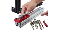 Aluminum Extrusion Drill Guide Diy Friendly Aluminum Profile Jig Easy Alignment Manual Tapping Guide for Metalworkers, Garage, Workshop