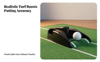 Battery Powered Golf Ball Return Machine Indoor and Outdoor Use Automatic Golf Putting Cup Continuous Practice for Beginners, Home, Backyard