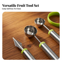 3 in 1 Water Fruit Cutter Multifunctional Fruit Baller Dipper Water Fruit Cutter Tool Multi-Functional Fruit