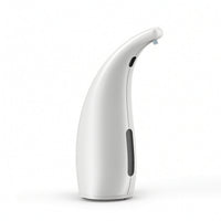 Touchless Foam Soap Dispenser with Window Battery Operated Soap Dispenser with Viewing Window Adjustable Waterproof for Bathroom, Kitchen
