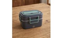 Heated Lunch Container Leak-Resistant Heated Lunch Box Spill Portable Food Warmer for Office Workers, Commuters, Car, Truck, Road Trips