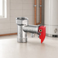 Relief Control Threaded Pressure Relief Control with Lever Easy to Install for Home Repair Hobbyists