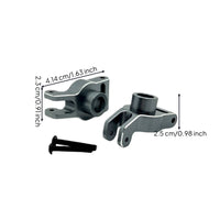 2 Pieces Aluminum Rear Cups High Precision Replacement Part Machined Hardware for RC Car Builders, Chassis Upgrades, Repair Work