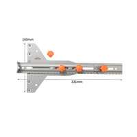 Router Circle Jig Precise Positioning Round Channel Bracket for Workshop