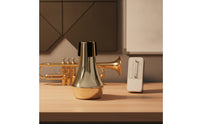 All-Aluminum Practice Mute Sturdy Trumpet Mute Tapered Trumpet Silencer Quiet for Students