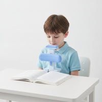 Posture Correction Support with Chin-Rest Desktop-Mounted Adjustable for Students, Kids, Writing, Study Desk