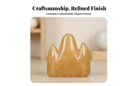 Fine Craftsmanship Shigandang St Single Feng Shui Corner Decoration Mount Tai St Single Carving for Homeowners, Business Owners, Gift Givers, Entrance, Living Room, Bedroom, Ward Away Ice