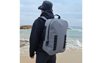 Padded Straps Waterproof Backpack Strap Loops Loops TPU Backpack Top Handle Daypack Minimalist
