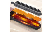 Cordless Hair Straightening Comb with Cap Rechargeable Hair Straightener Comb Mini Compact for Travelers, Travel, Touch-Ups, Office