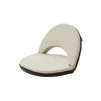 Back Support Foldable Legless Backrest Chair Minimalist Design Japanese Backrest Chair Multi-Functional Floor Seat No Assembly Required for New Mothers, Meditators, Dorm Room, Bedroom, Bay Window, Meditation