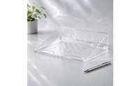 Acrylic Laptop Stand Transparent Vented Laptop Stand Open-Frame Desk Accessory