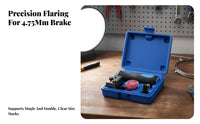 Easy Operation Brake Line Flaring Tool Kit Long-Lasting Construction Double Flaring Tool Set Professional Grade for Mechanics