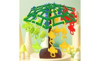 Monkey Balance Tree Game Stable Base Tabletop Balance Tree Board Game Play Set Molded Parts Hand-Eye Coordination