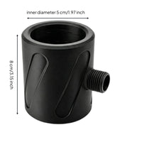 High Pressure Handheld Shower Nozzle Upgraded Design High Pressure Shower Nozzle Easy Installation Washroom Fixture for Men, Hotel, Rentals, Gym