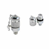 Leak-Proof Seal Hydraulic Pressure Test Point Factory Direct Supply High Pressure Test Fitting Galvanized Finish Hydraulic Measuring Point Adapter Sturdy Construction for Engineers, Agricultural Machinery