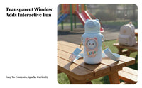 Kids' Insulated Water Bottle Children's Tumbler Double Walled Stainless Steel Tumbler for Students, Young Children, School, Outdoor