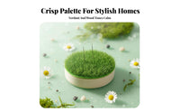 Lawn Effect Artificial Grass Display Disc Pastoral Theme Doll Base Round Design Figure Stand Versatile Application for Collectors, Photographers, Desk Decoration, Miniature Scenes, Miniature Scene Building, Photo Shoots