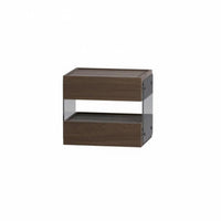 Minimalist Design Sculptural End Table Modern design Nightstand Light Luxury Bedside Cabinet Nordic Aesthetic for Homeowners, partners, Students, Guest Room, Apartment, Hotel, Office