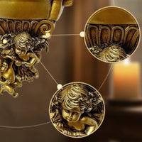 Wall-Attached Candle Holder with Display Shelf Sturdy Wall Sconce with Shelf Candle Sconce for Entryway