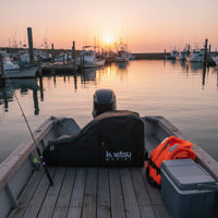 Large Capacity Outboard Engine Storage Bag Portable Outboard Engine Bag Thick Padded Wear Resistant for Marine Use, Boating