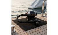Multi-Person Capacity Yacht Swim Platform Long-Lasting & Puncture Resistant Inflatable Swim Platform Heavy-Duty Inflatable Floating Dock Portable & Lightweight for Families, Yachting, Lake, Ocean, Beach Parties