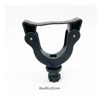 Kayak Paddle Holder Secure Paddle Holder Accessory Clamp-Style Sturdy for Kayakers, Kayaking, Fishing