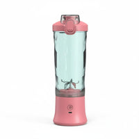 Portable Blender 6 Blades Design Individual Ice Crusher Crushing USB-Charged Juicer Cup for Travel, Office, Outdoor