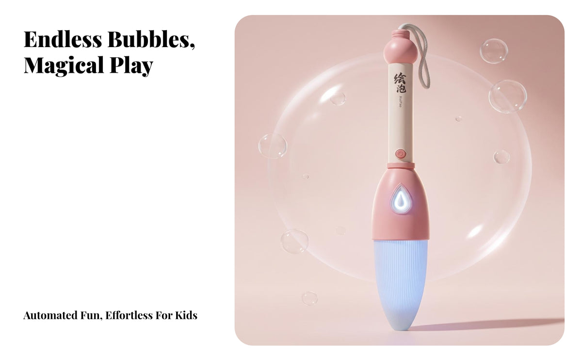 Handheld Electric Bubble Pen | Portable, for outdoor-fun