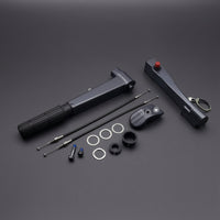 Steering Handle with Cable Sturdy Handle with Cables Ribbed for Marine Maintenance