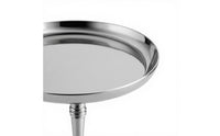 Dessert Platter with Pedestal Circular Base Stainless Steel Dessert Stand