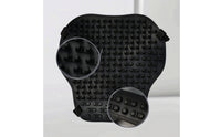 Silicone Seat Pad 3D Massage Motorcycle Seat Pad Motorcycle Saddle Cushion Shock-Absorbing Breathable for Motorcyclists