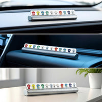 Parking Number Card with Aluminum Base Sporty for Drivers