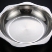 Hot Pot for Induction Cooker with Stainless Steel Single Bottom, Food Grade Thickened Material, Shabu Shabu Pot Basin, No Lid Restaurant Bowl