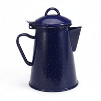 Coffee Pot with Lid Speckled Coffee Pot Glossy Teapot for Camping