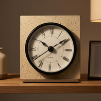 Black Metal Hands Round Quartz Clock Insert Plastic Frame Quartz Clock Insert Movement Insert Rubber Band Household Part