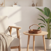 Wooden Walnut Serving Tray Natural Walnut Tray Portable Premium for Hosts, Tea Service