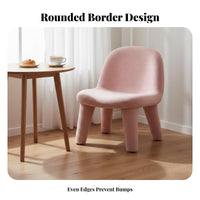 Nordic Design Padded Armless Side Chair archedd spinerest Upholstered Shell Chair Minimalist design Home Furnishing Easy Assembly for Cafe Owners, Interior Designers, Office Managers, Dining Room, Restaurant, Patio