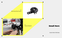 12V waterproof loud motorcycle horn