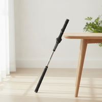 Metal Shaft Telescopic Golf Swing Training Stick Non-Slip Grip Retractable Golf Swing Practice Aid Compact