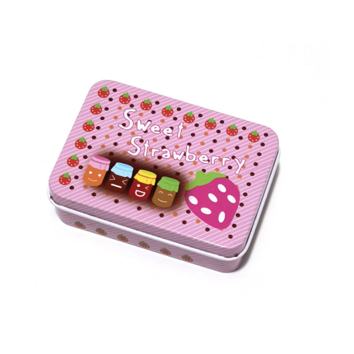 All-in-Single Cross Stitch Tool Box Portable Sewing Notions Kit Cute Design Craft Supplies Vintage Design Scissors for Beginners