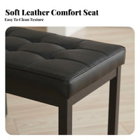 Minimalist Design Tufted Metal-Leg Bench Modern Design Tufted Upholstered Bench Sturdy Frame Long Stool Comfortable Padding for Beauty Professionals, Interior Designers, Changing Room, Nail Salon, Entryway, Bedroom