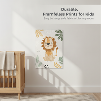 Personalized Animal Name Wall Art for Nursery Decor