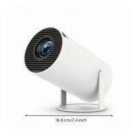 Display Device with Stand 180-Degree Rotatable Tabletop Display Device Portable Two-bandBand Wi-Fi 6 for Movie Lovers