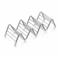 Taco Shell Holder Vertical V-Shaped Taco Holder Tortilla Shell Rack Reusable Open-Design for Home Cooks, Kitchen, Baking