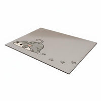 Refrigerator Dust Cover Easy to Clean Fridge Top Mat Universal Fit Fridge Protector Mat
