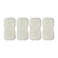 4 Pieces Compact Car Ambient Light Wireless Car Interior Light Bright Under-Dash LED Lights Color-Changing for Trunk