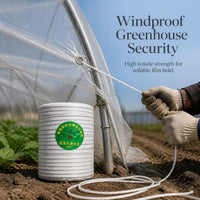 Greenhouse Film Pressing Rope, Wear-Resistant Polyester, Anti-Aging, Durable